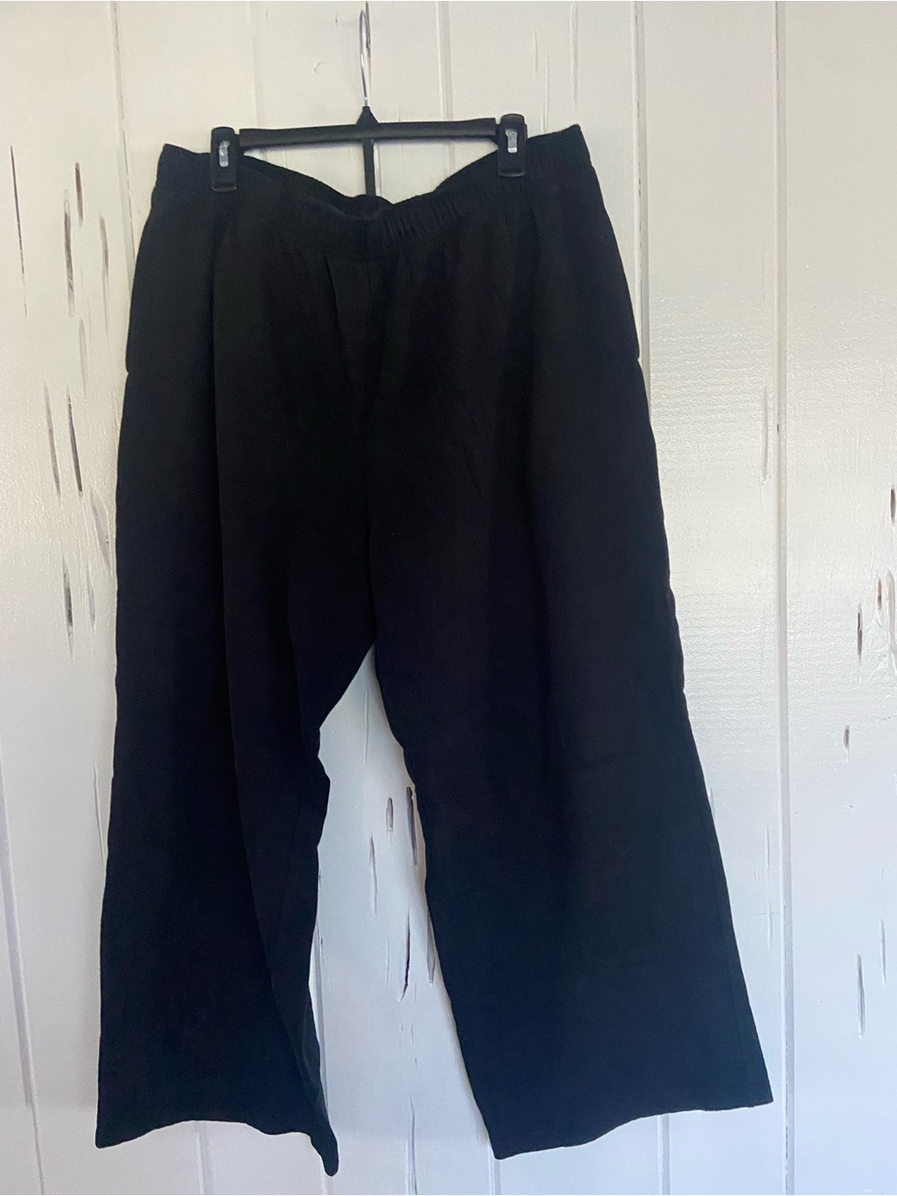 Aeropostale Black Wide-Leg SweatPants